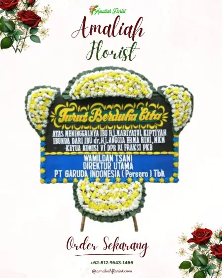 Papan Bunga Duka Wano